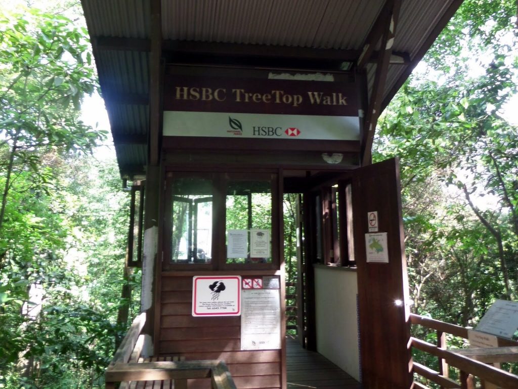 Entrance to MacRitchie Trail, Singapore