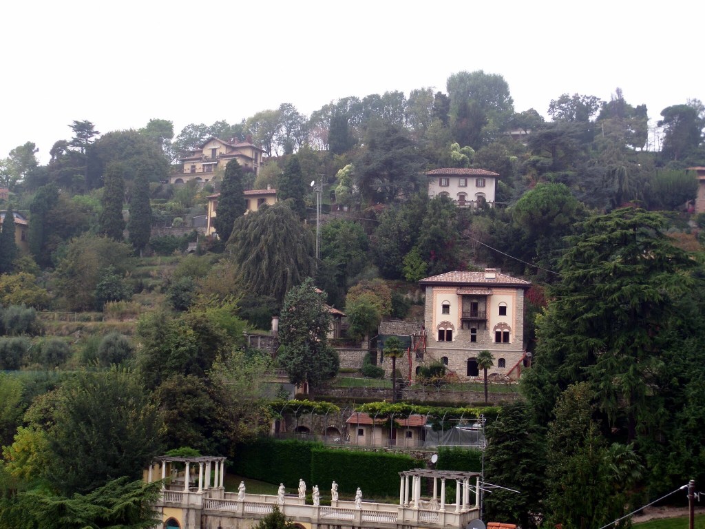 View from the Old Town, Bergamo