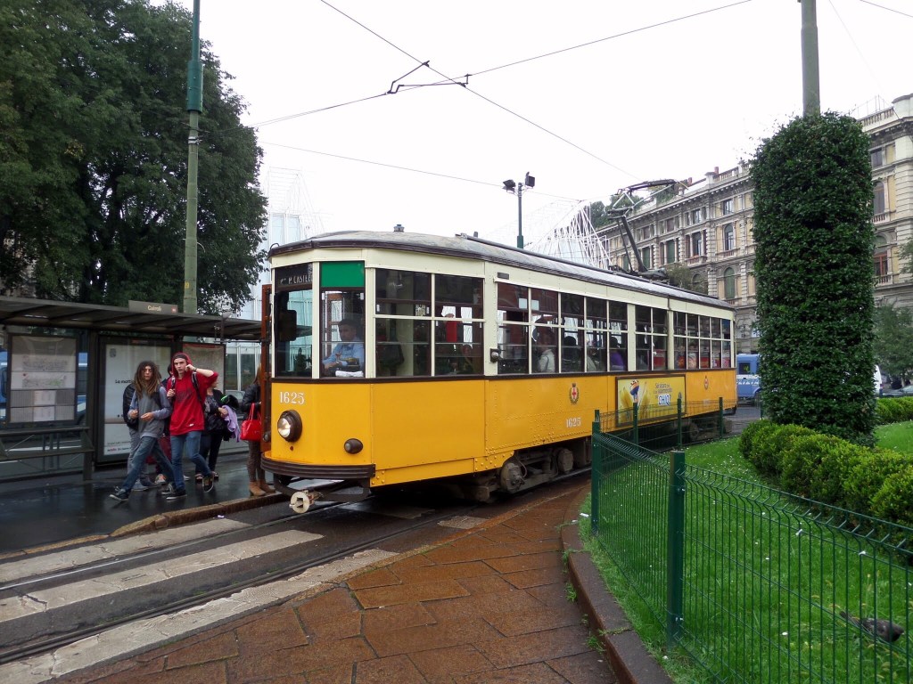 Old tram, Milan 