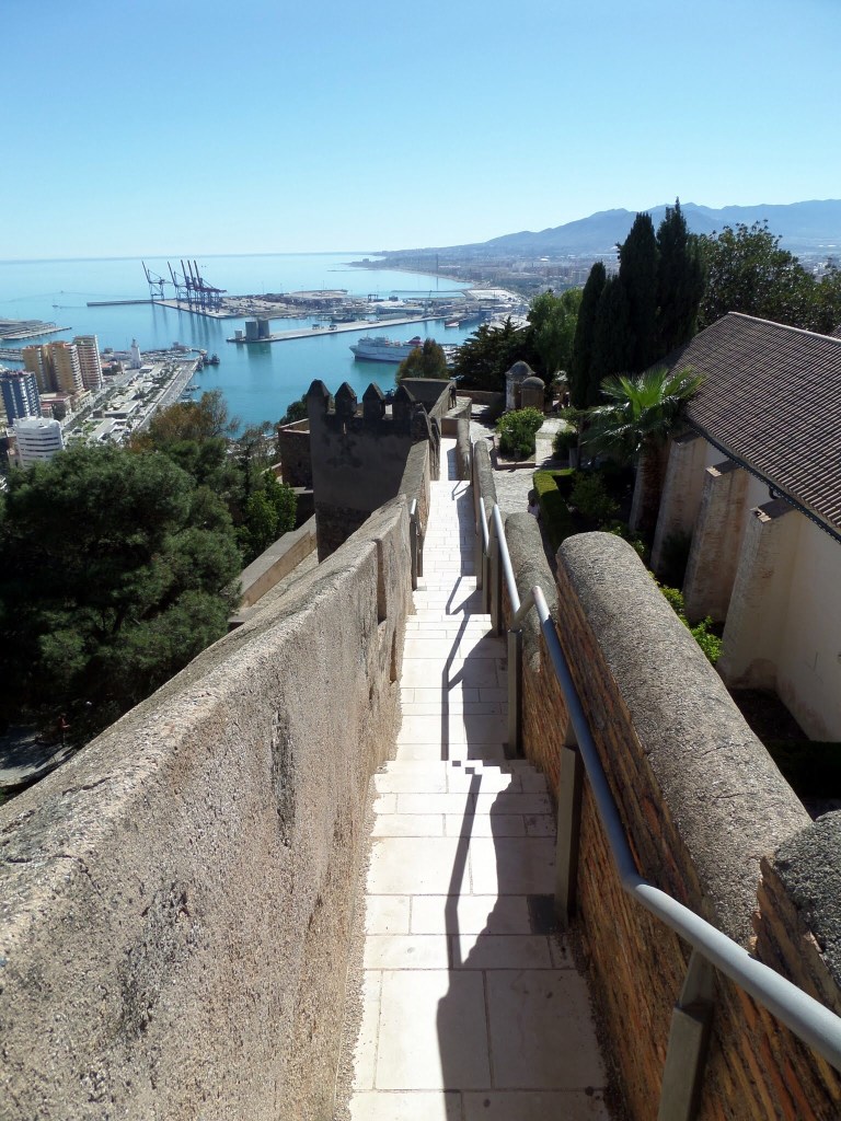 Malaga city wall