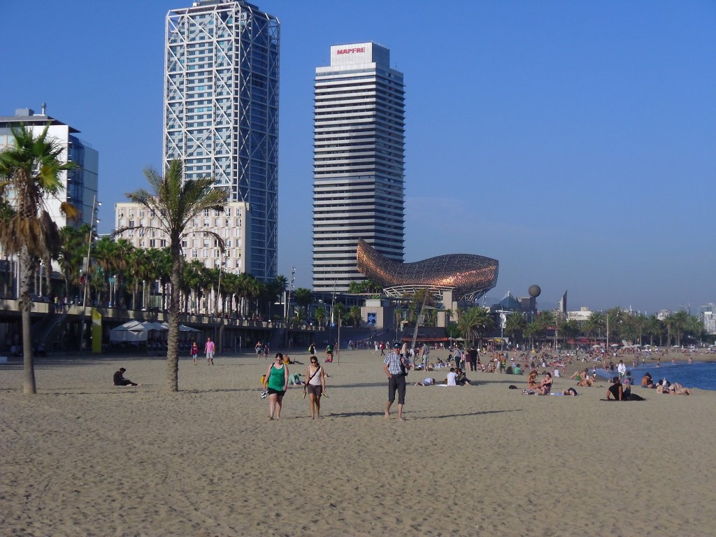 Barcelona beachfront