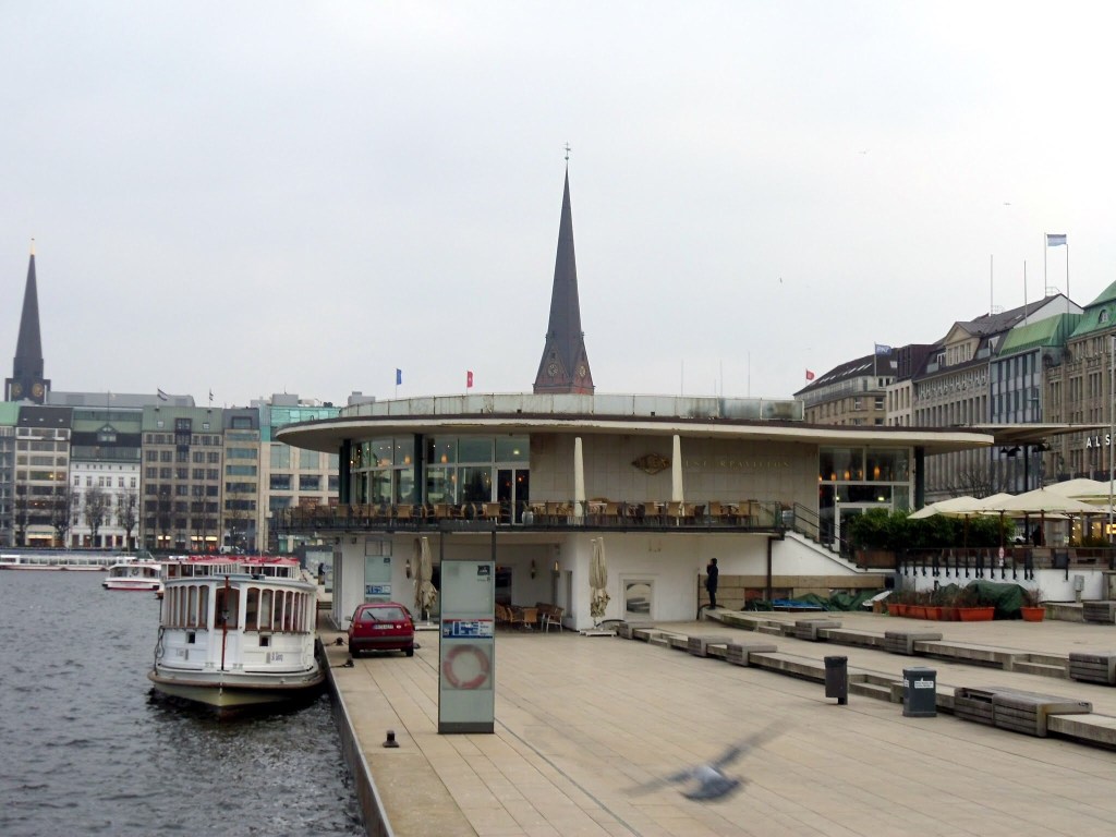 Alster pier, Hamburg 