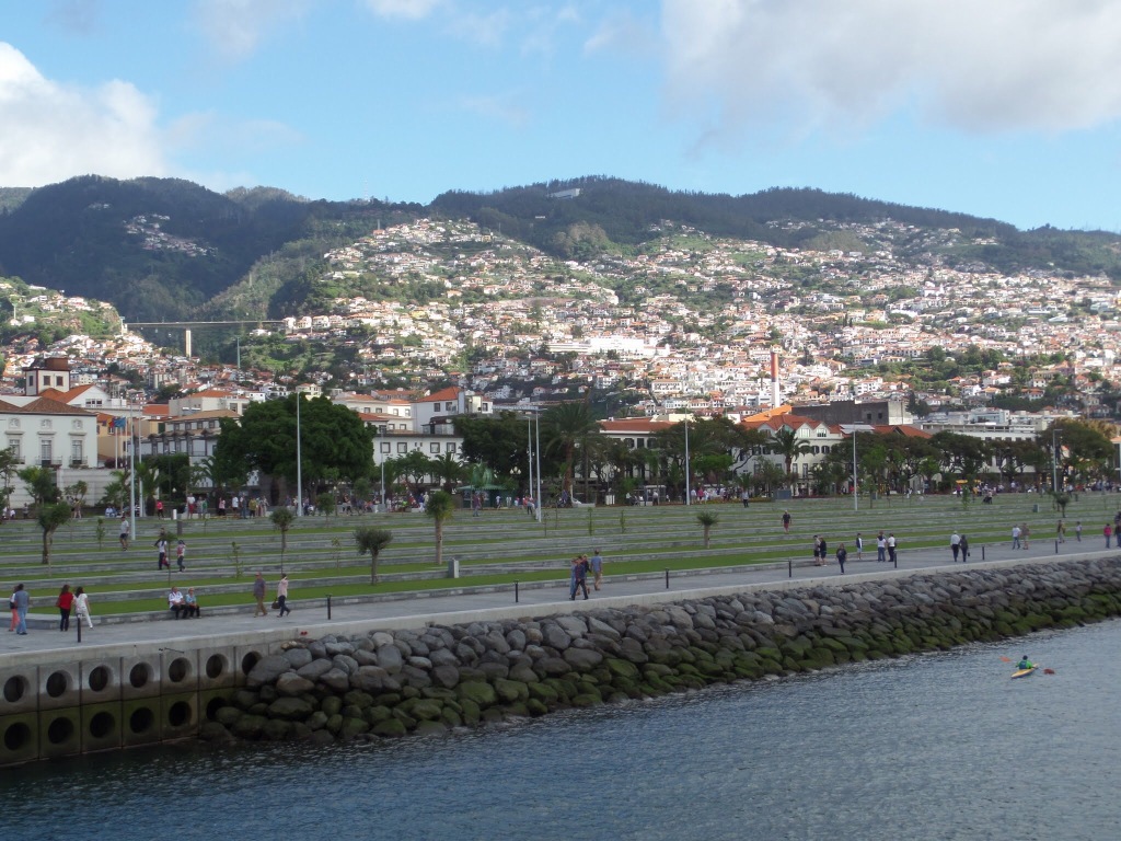 Funchal waterfront, Madeira 