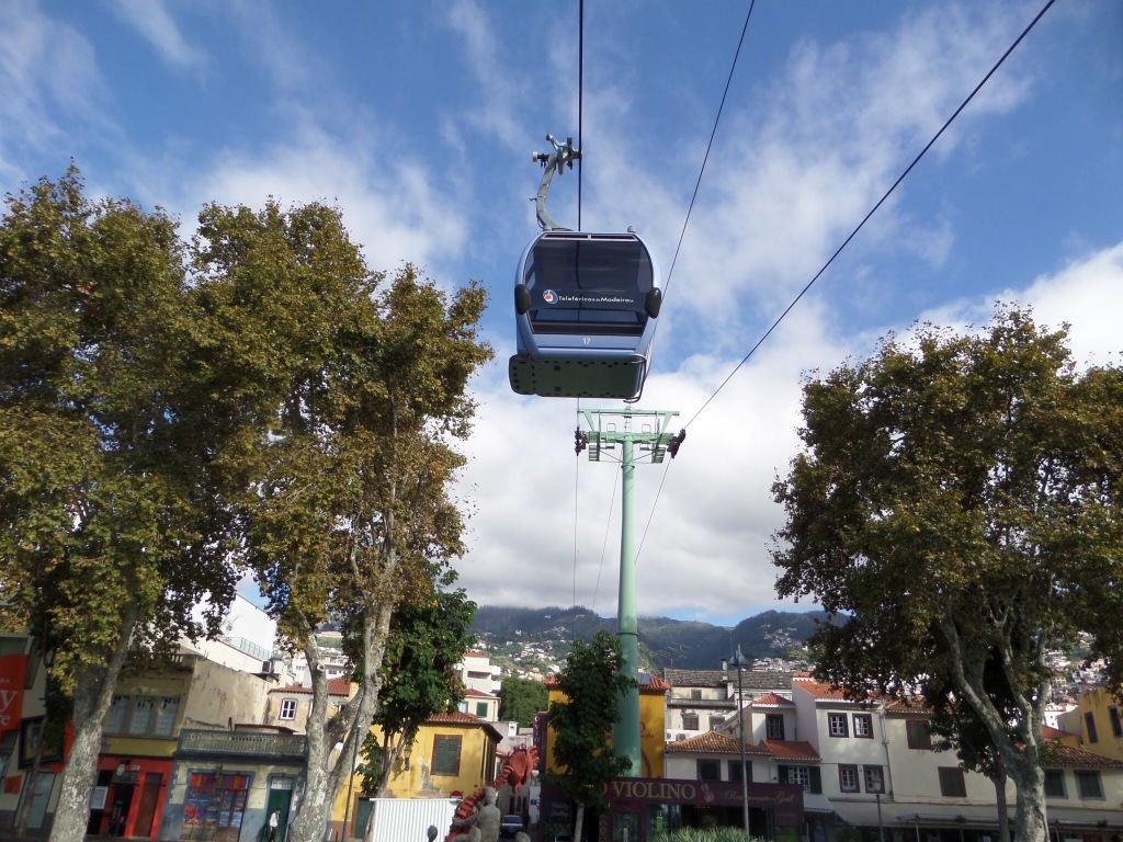 Monte cable car, Funchal 
