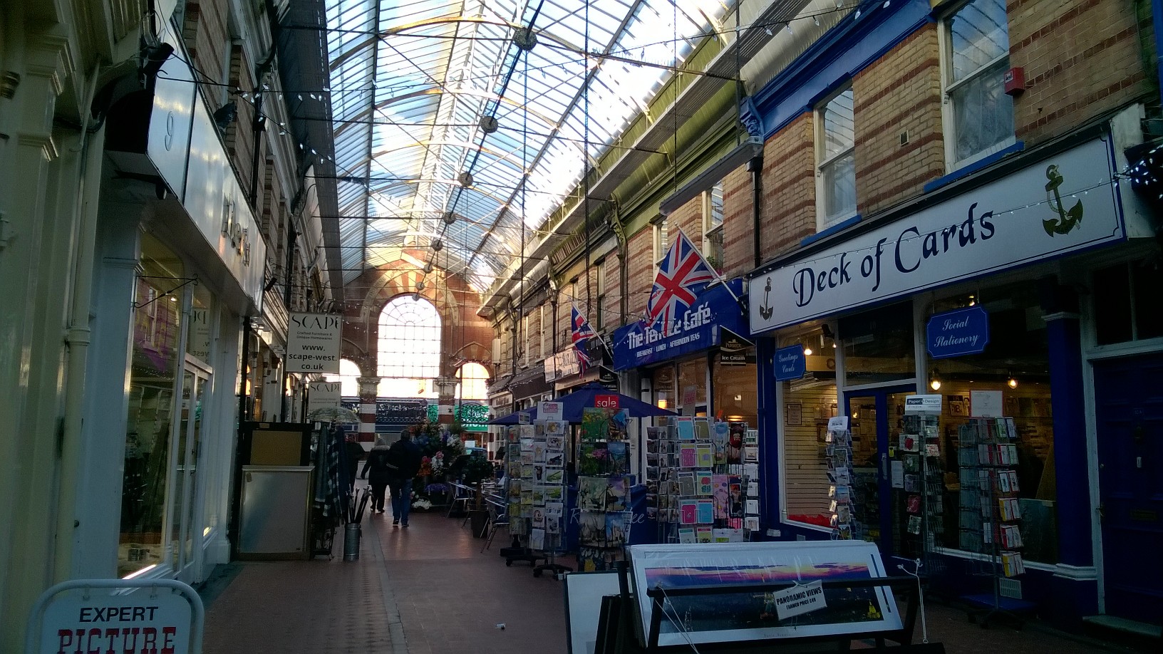 Victorian arcade, Westbourne, Bournemouth 