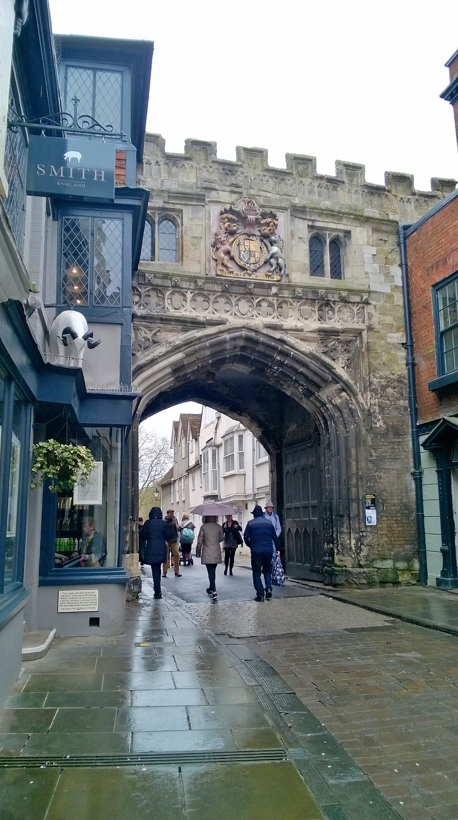 Salisbury Cathedral archway