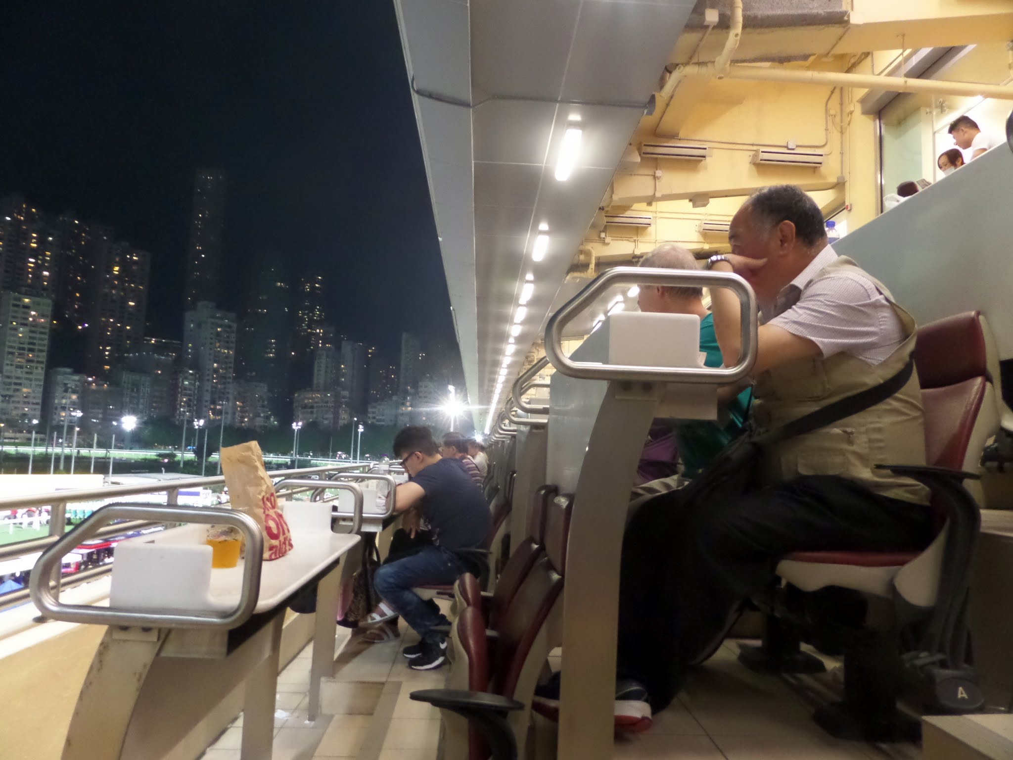 Grandstand seats, Happy Valley Racecourse