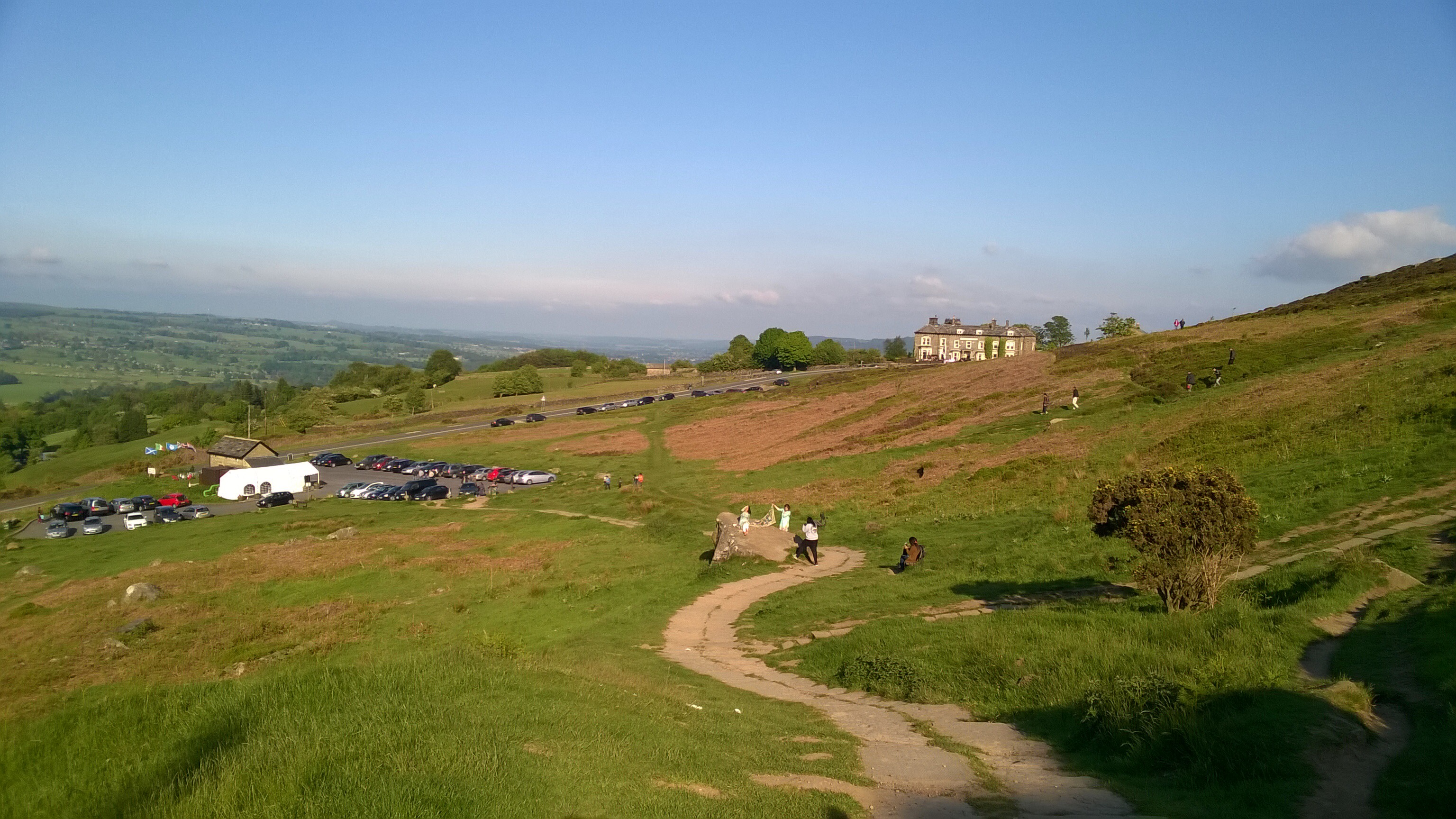 Path to the Cow and Calf Rocks, Ilkley