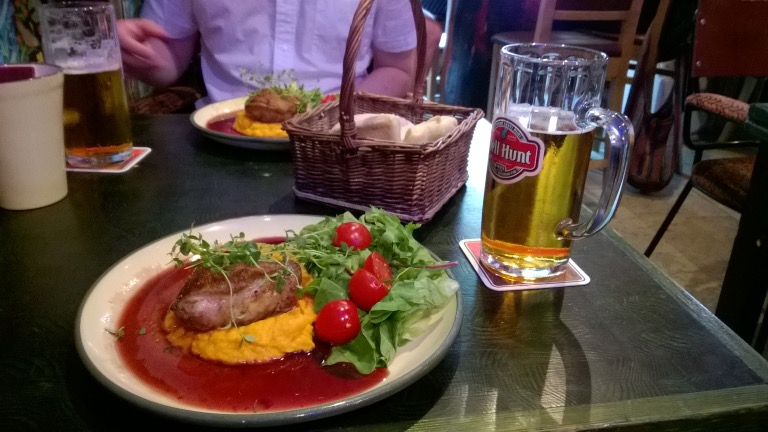 Meal in a Hell Hunt, Tallinn, Estonia 