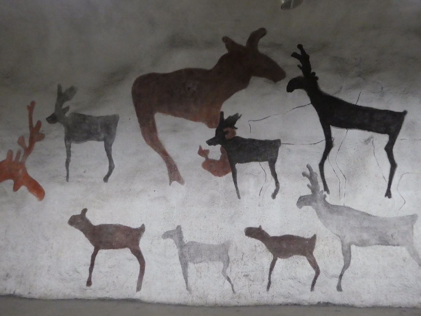 Wall murals, Kaisaniemi Metro Station, Helsinki