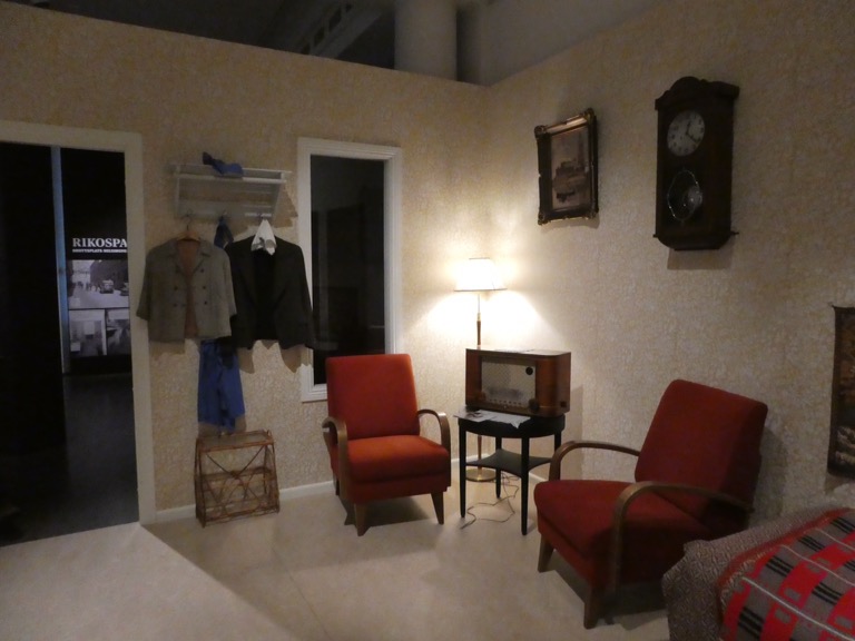 1940's studio flat at The National Museum of Finland, Helsinki 