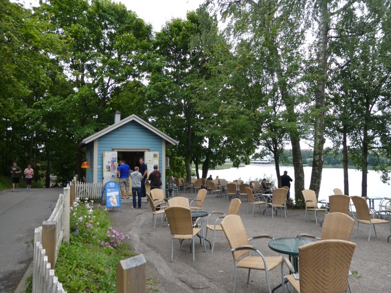 Sinisen Huvilan Kahvila, Helsinki 