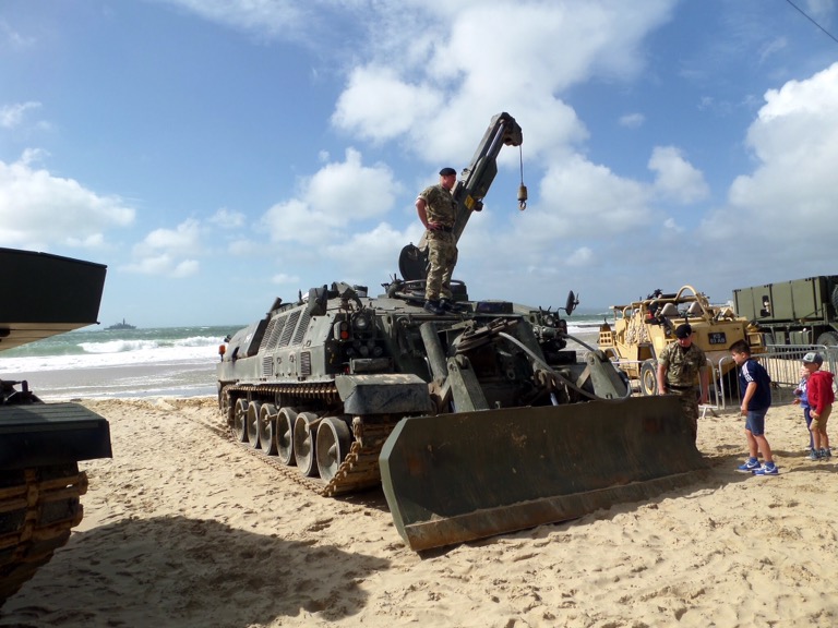 Army display at Bournemouth Air Festival 
