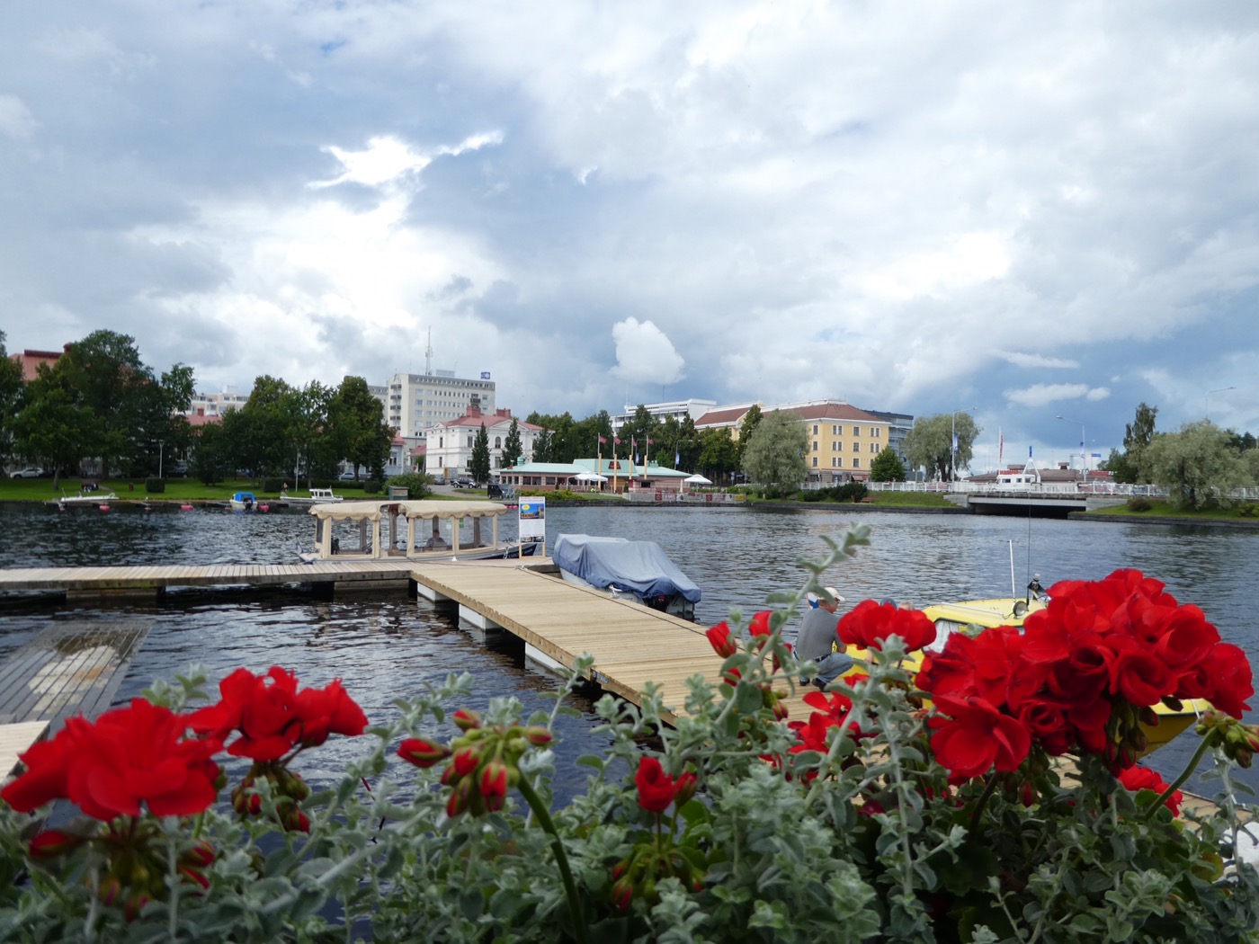 Lake Saimaa in Savonlinna, Finland 