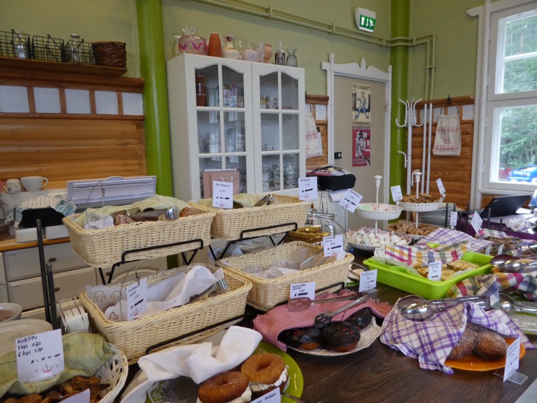 Inside the old station cafe, Savonlinna, Finland 