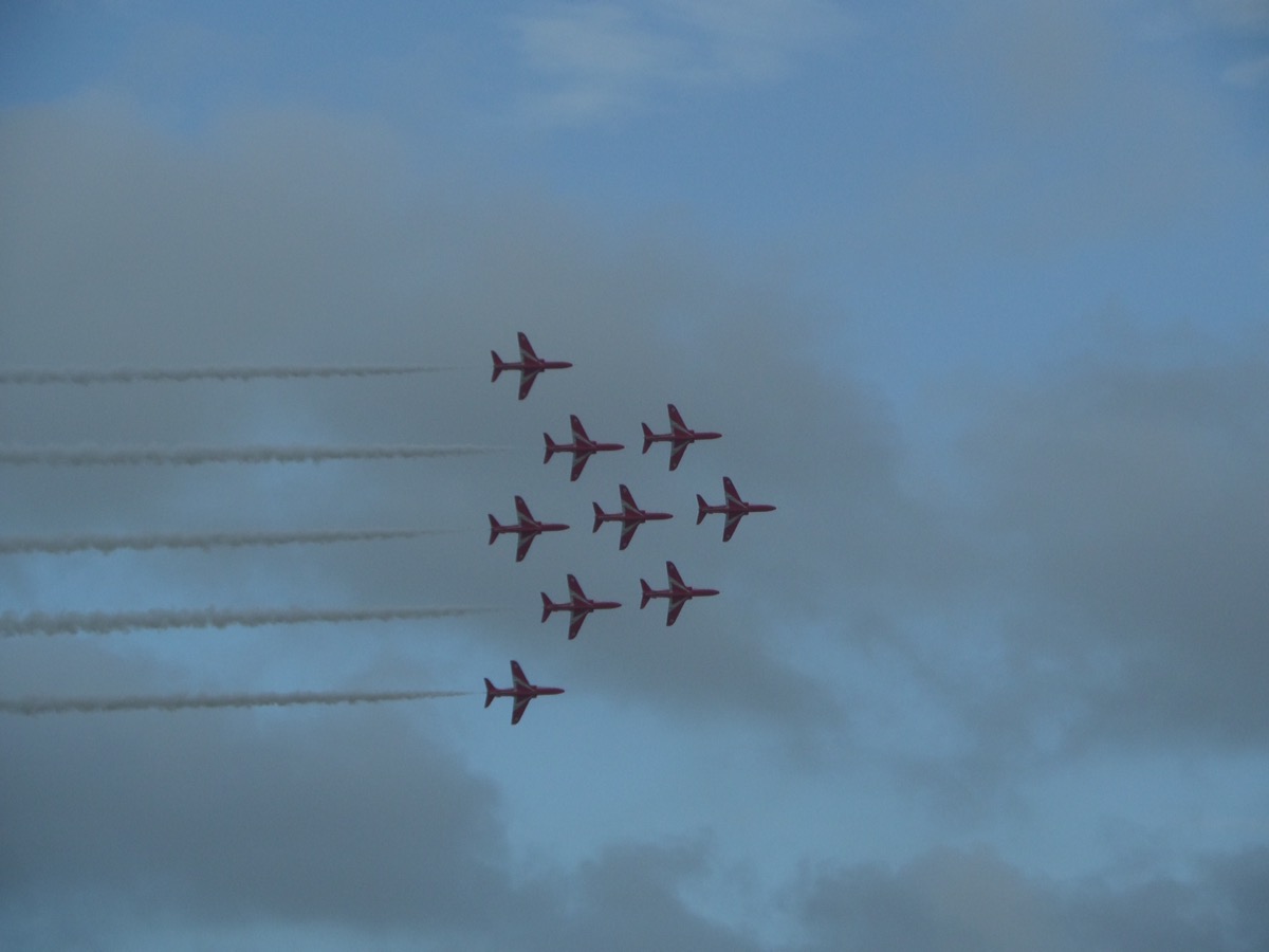 RAF Red Arrows, Bournemouth Air Festival 