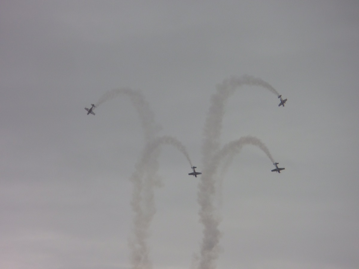 The Blades Aerobatic team