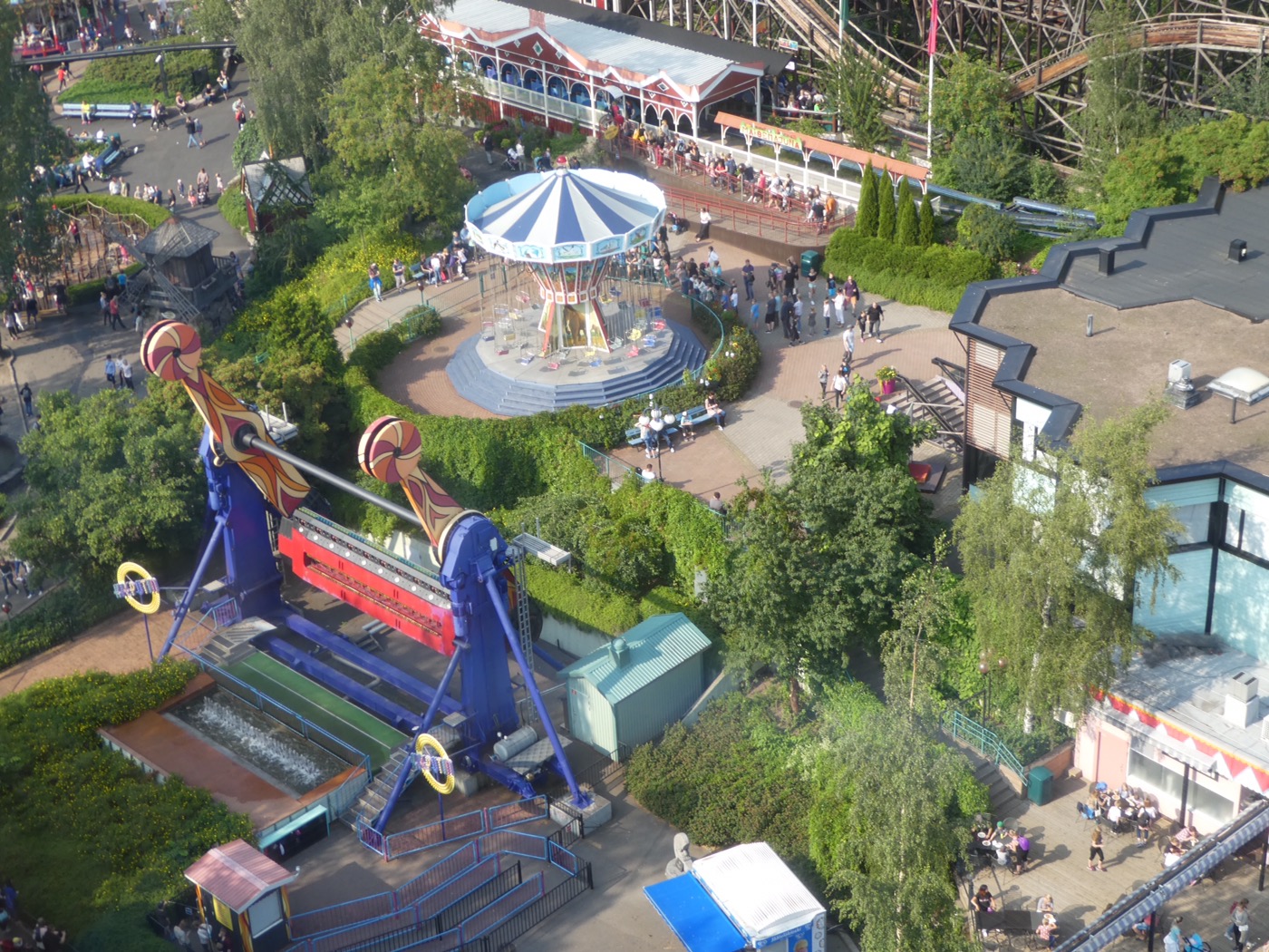 Linnanmäki from the Panorama ride