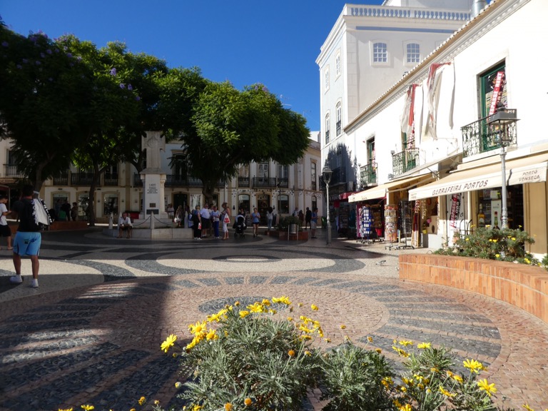 Town Square in Lagos, Portugal