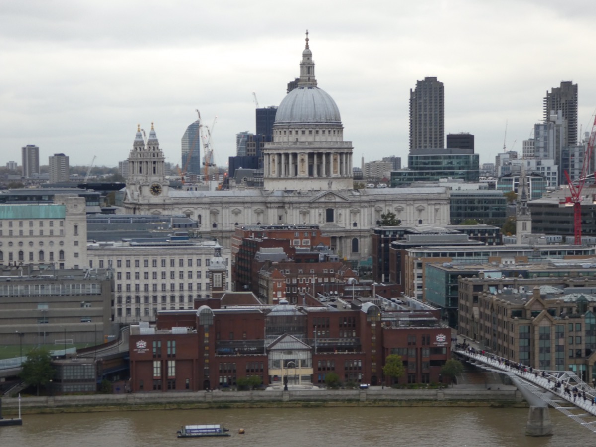St. Paul's Cathedral from Tate Modern