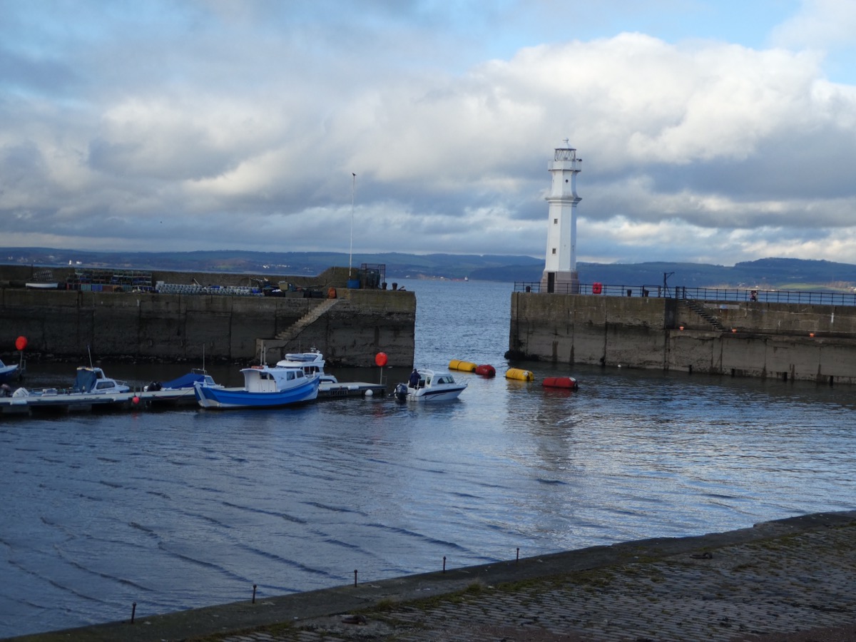 Newhaven harbour Edinburgh 