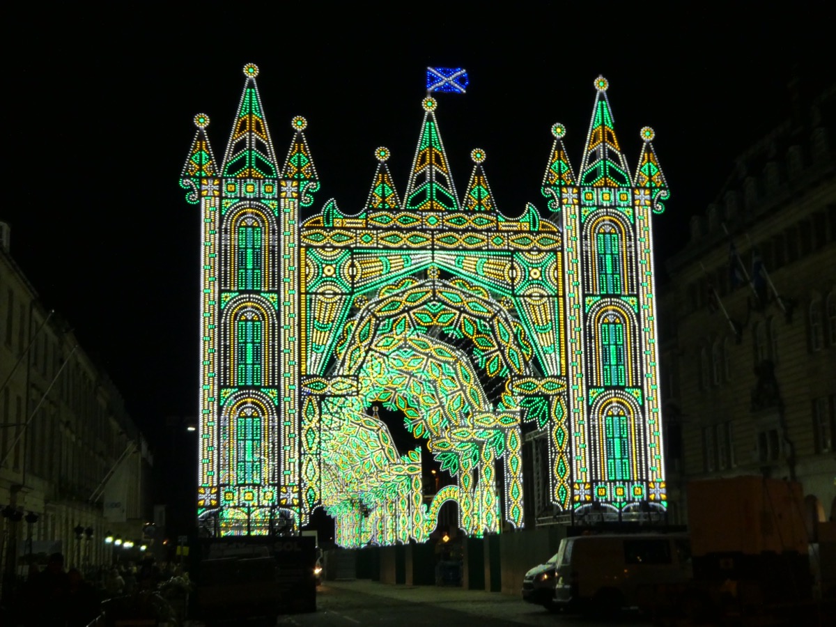 Street of Light, George Street, Edinburgh