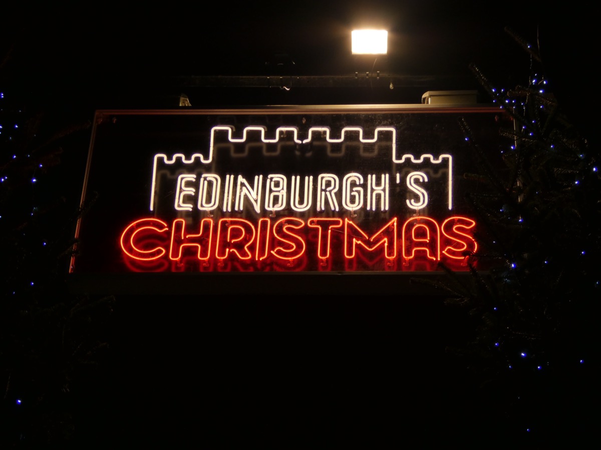 Edinburgh Christmas Lights