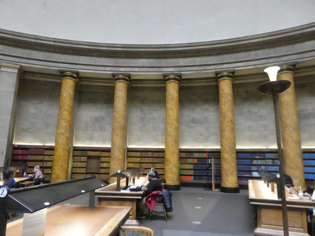 Wolfson Reading Room Manchester Central Library