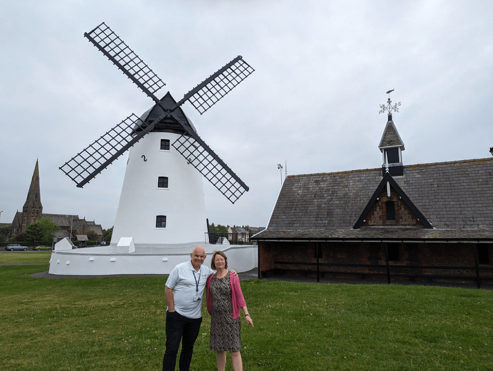 With Tim Dixon, Tourism Manager, Fylde Council, Lancashire