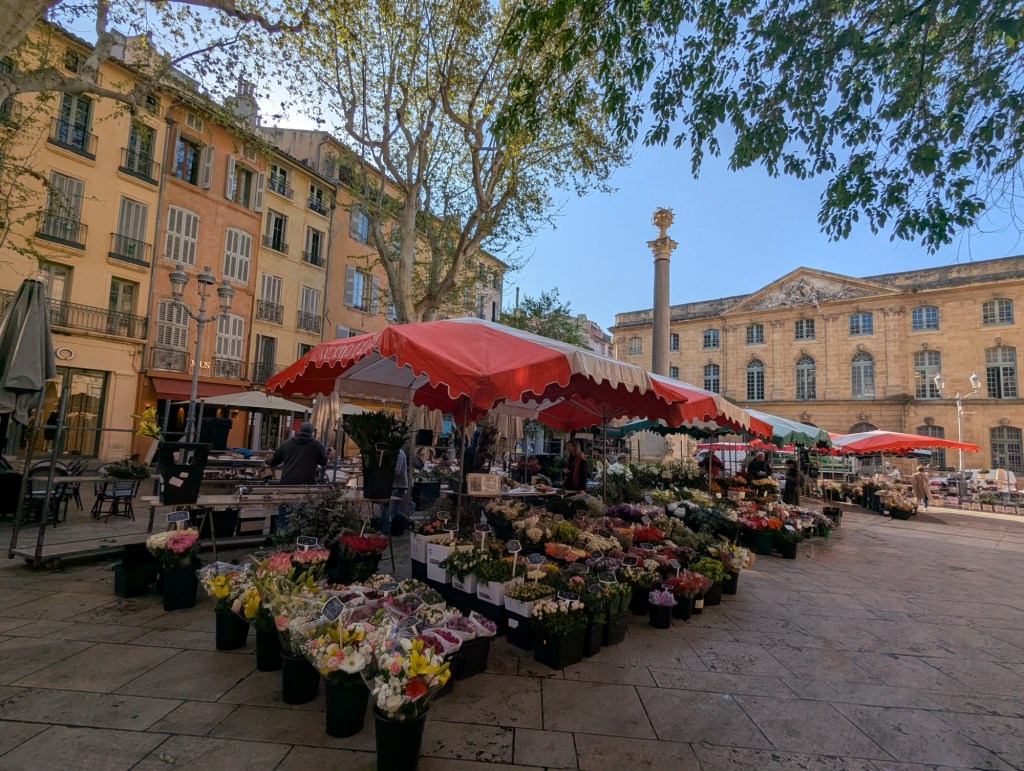 Market in Aix-en-Provence