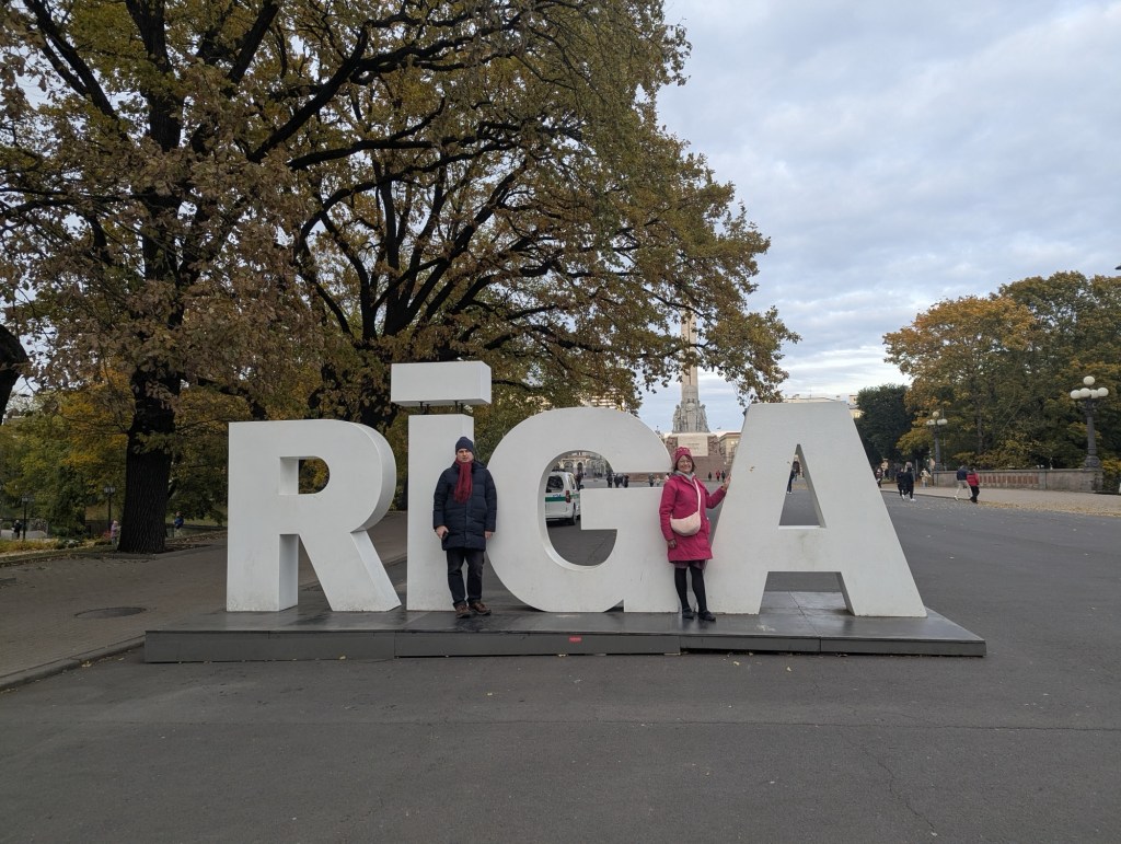 Riga sign, Latvia
