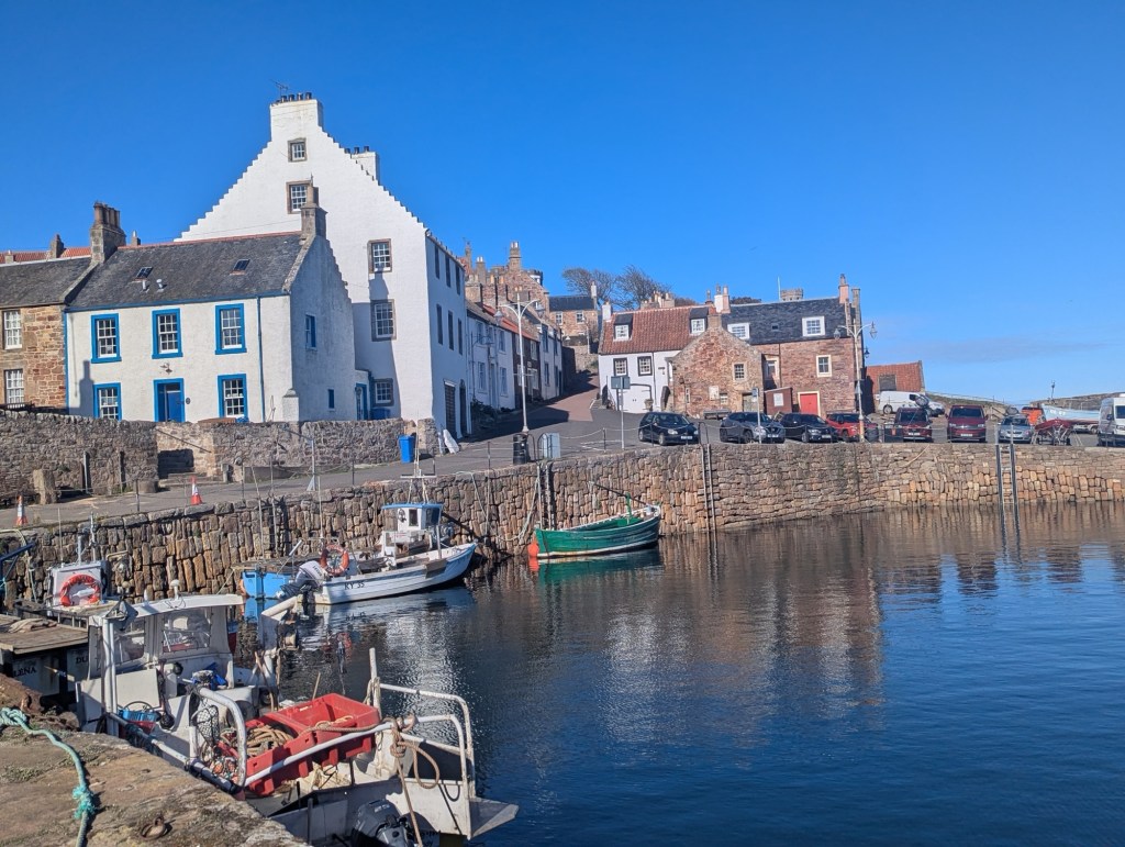 Crail harbour, Fife