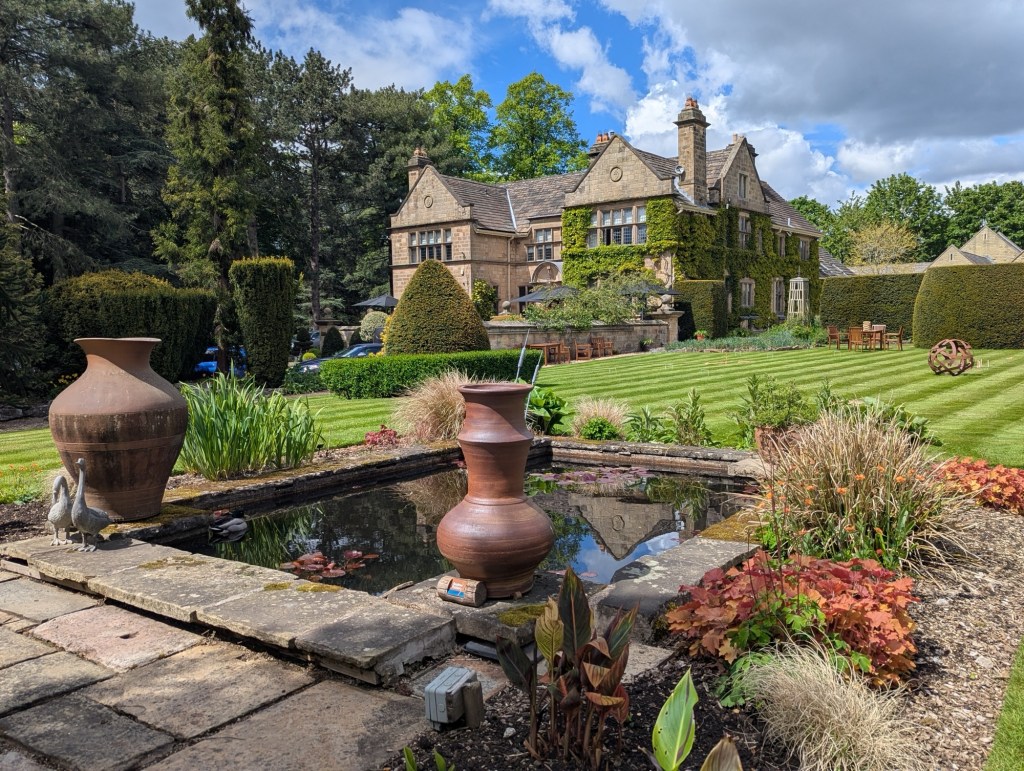 Fischer's Baslow Hall garden